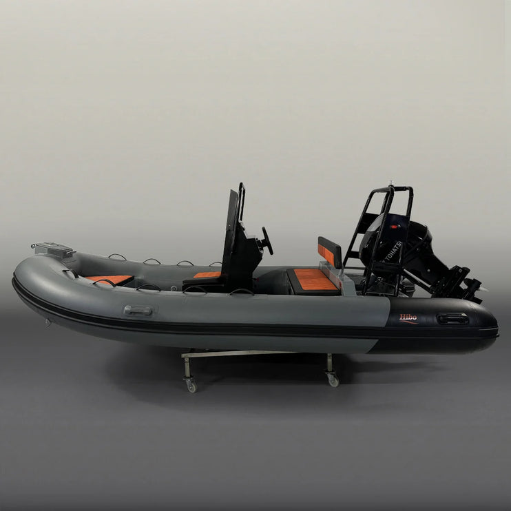 HIBO Aluminium Console RIB DLX 4.20 | Tohatsu 50 PK