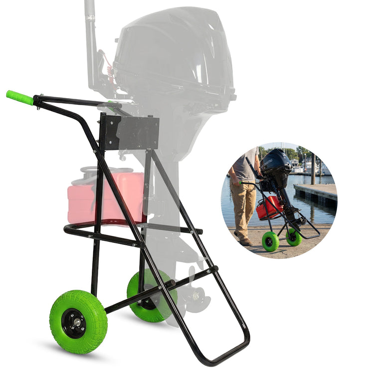 Hibo Buitenboordmotor Trolley PU Wielen
