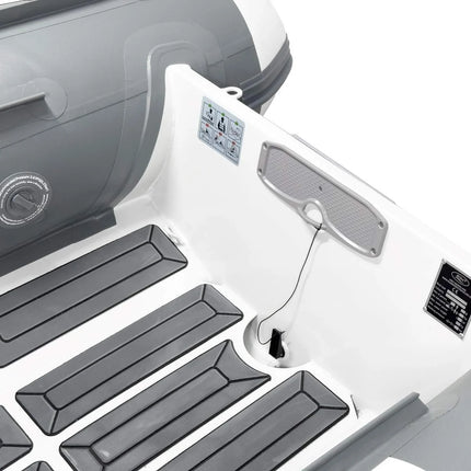 Hibo PRO Aluminium RIB Boot Style Grijs/Wit 2.50
