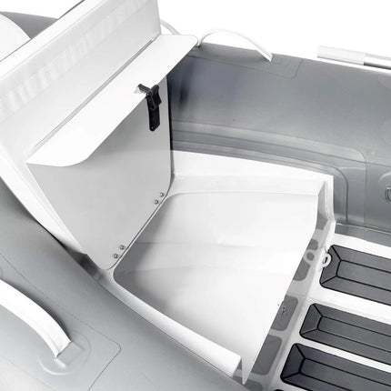 Hibo PRO Aluminium RIB Boot Style Grijs/Wit 3.60