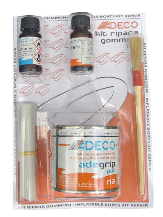 Hibo PVC Rubberboot 2 componenten Reparatie Set