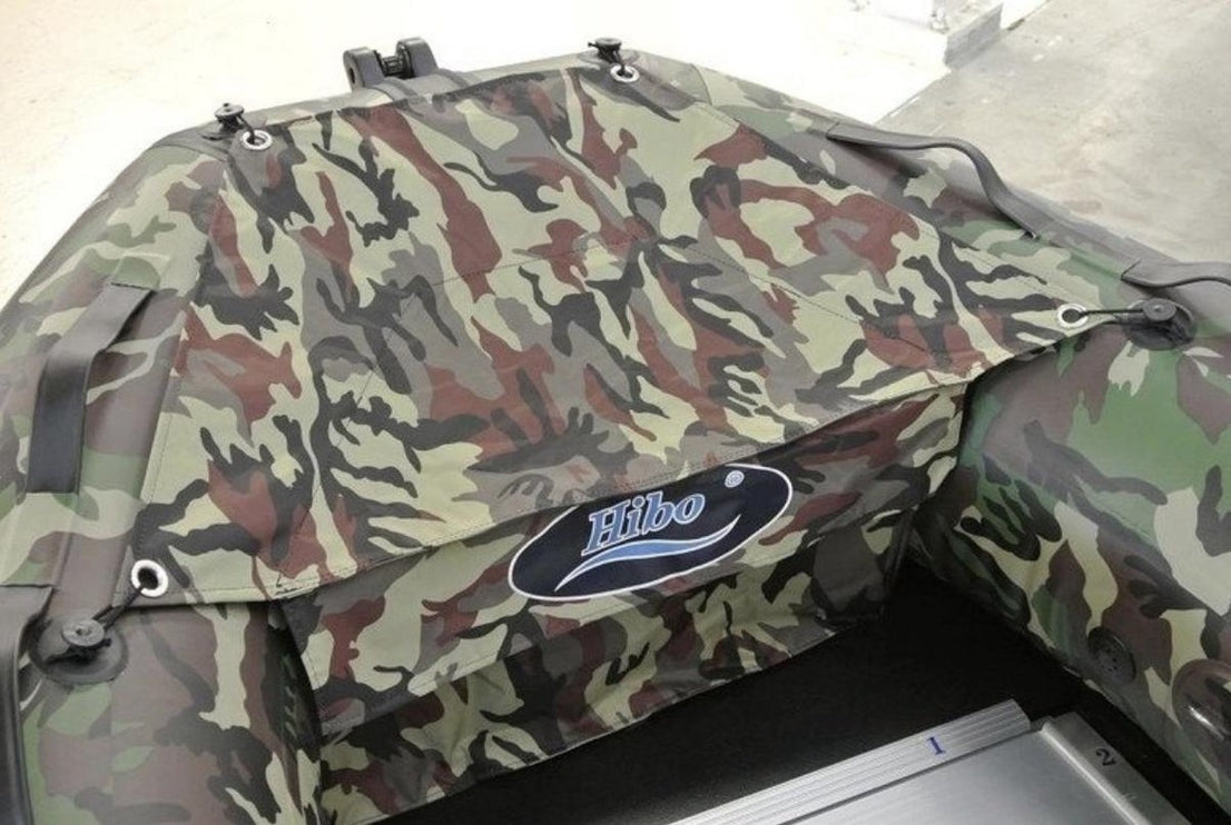 Hibo Rubberboot Boegtas Camouflage Elastiek