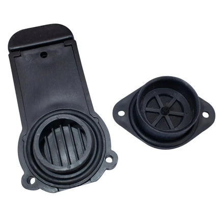Hibo Rubberboot Waterafvoer Met Schuif Zwart