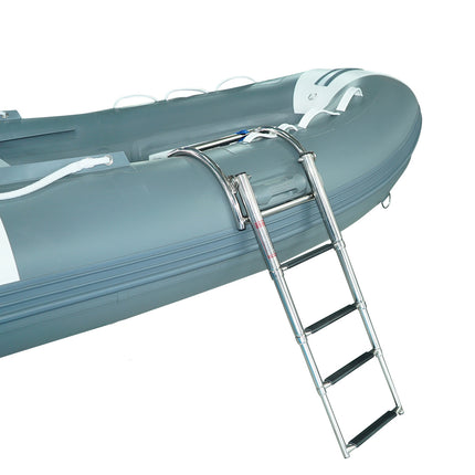 Hibo Zwemtrap Rubberboot 4-treden RVS