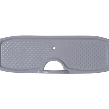 Hibo Spiegelplaat Aluminium Binnenzijde 30 cm Grijs