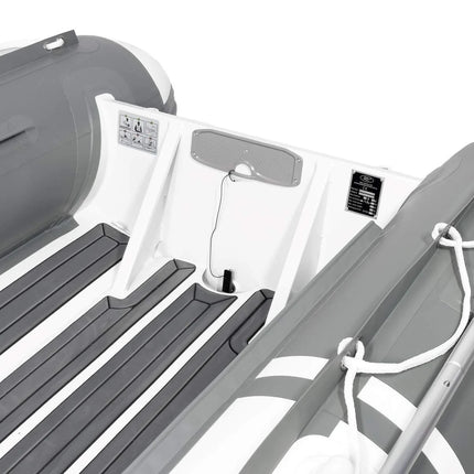 Hibo PRO Aluminium RIB Boot Style Grijs/Wit 3.00