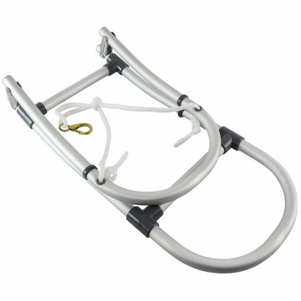 Hibo Zwemtrap Rubberboot 3-treden Aluminium