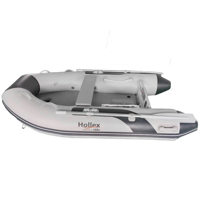 Hollex by Hibo Rubberboot 2.35 Airdeck Lichtgrijs