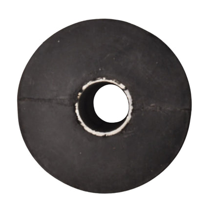 Kielrol Zwart 133x75mm asgat 22mm