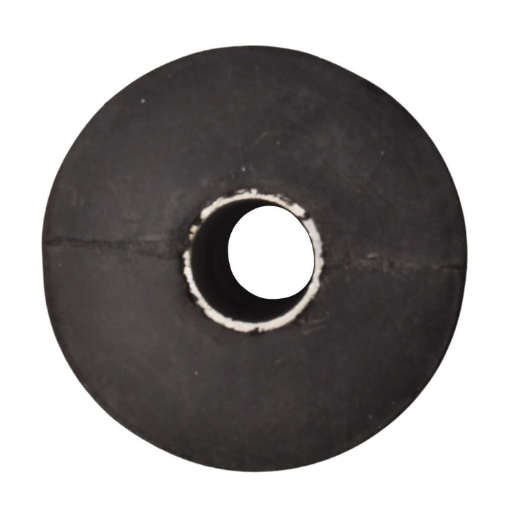 Kielrol Zwart 133x75mm asgat 22mm