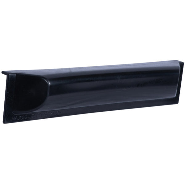 Majoni Steigerfender Jetty Recht 50 x 10 cm Zwart