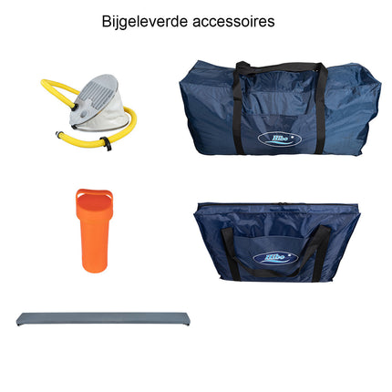 Hibo PRO Rubberboot Style Donkerblauw/Wit 3.60