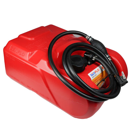 SeaFlo Benzinetank Set 12 liter Suzuki/Johnson/Evinrude Compleet