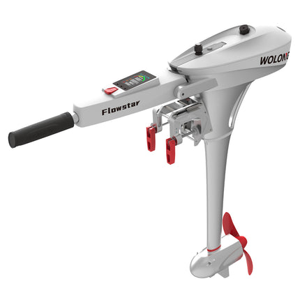 Wolong Flowstar Elektrische Buitenboordmotor 1.5 KW Langstaart