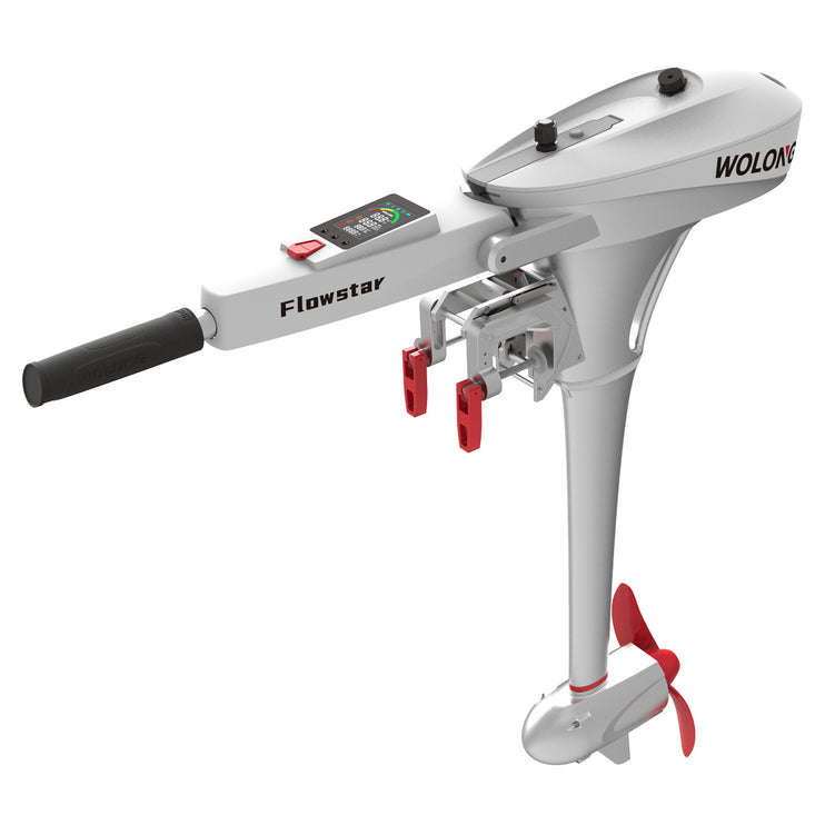 Wolong Flowstar Elektrische Buitenboordmotor 1.0 KW Kortstaart